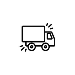Truck icon symbol vector illustration
