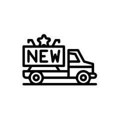 Truck icon symbol vector illustration
