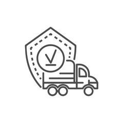 Truck icon symbol vector illustration
