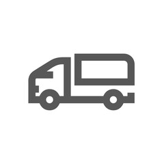 Truck icon symbol vector illustration
