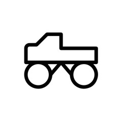 Truck icon symbol vector illustration
