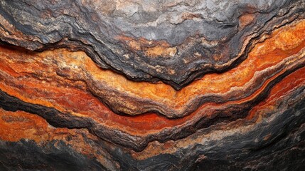 Stunning Stone Layers - Earth's Artistic Design