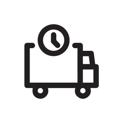 Truck icon symbol vector illustration
