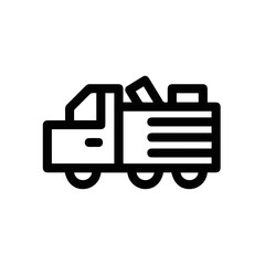 Truck icon symbol vector illustration

