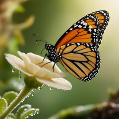 Fototapeta premium A very detailed and close up macro shot