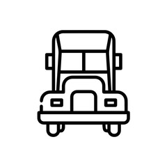 Truck icon symbol vector illustration
