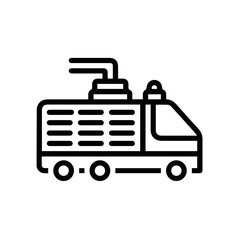Truck icon symbol vector illustration
