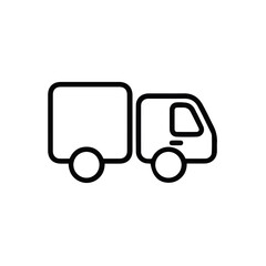 Truck icon symbol vector illustration
