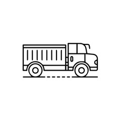 Truck icon symbol vector illustration
