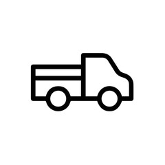 Truck icon symbol vector illustration
