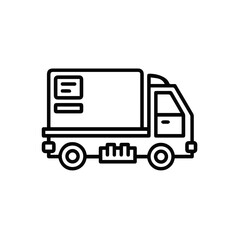 Truck icon symbol vector illustration
