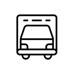 Truck icon symbol vector illustration
