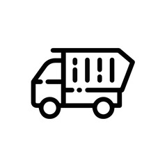 Truck icon symbol vector illustration
