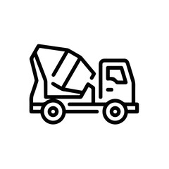Truck icon symbol vector illustration
