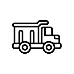 Truck icon symbol vector illustration
