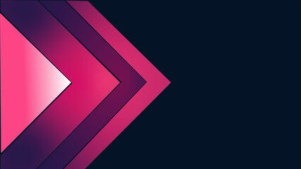 Angled abstract arrow transition border edge background