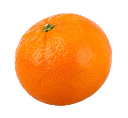 Orange fruit isolated, transparent PNG, PNG format, full depth of field, cut out, single