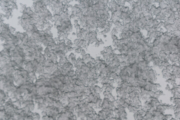 snow on the window winter background texture