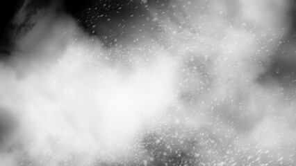 4K Dust Particles Heavy Particles field at the front screen	
