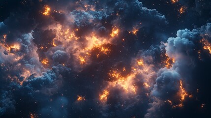 Fototapeta premium 宇宙と光