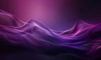 Ultraviolet light casts a gentle glow on a dark abstract gradient canvas, creating a dramatic and empty wallpaper design