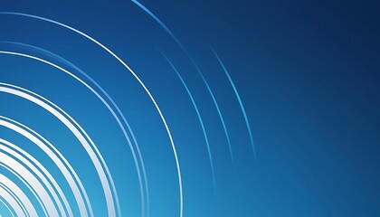 Obraz premium Circular Blue and With Neon Lights on a Black Background futuristic, glowing, illuminated, abstract, technology, blue,15