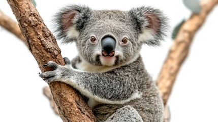 Obraz premium Adorable Koala in a Tree