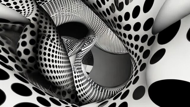 Metallic Leopard Pattern Art in Black and White Design for Fashion and Textures