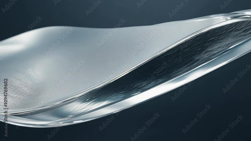 Poster video of fluid patterns flow and dance in abstract liquid art, showcasing intricate textures and cap