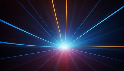 abstract background with rays