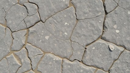 Obraz premium Rough, jagged stone surface with natural texture, rough