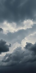 stormy clouds in the sky creating a dramatic and textured backdrop, moody