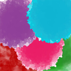 Colorful abstract watercolor background.