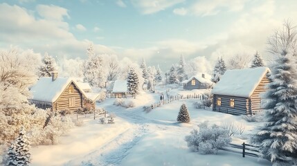 雪国とおもちゃの街