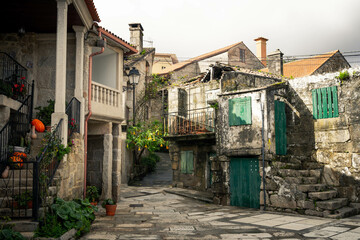 Casas «mariñeiras» (Combarro,Galicia)