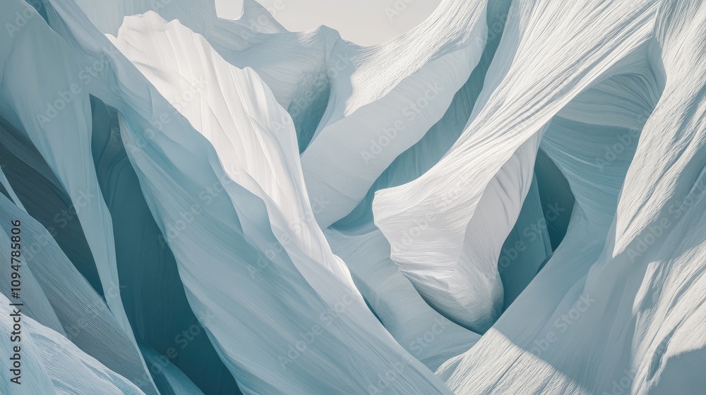 Aufkleber captivating abstract representation of flowing waves and smooth gradients, showcasing a blend of tex