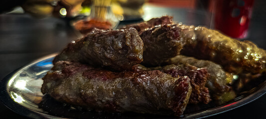 An illustration of the wonderful, delicious meat products characteristic of the western and southern Balkans
