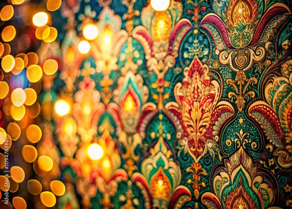 Poster abstract texture wallpaper with vibrant colors and intricate patterns for modern interior design ins