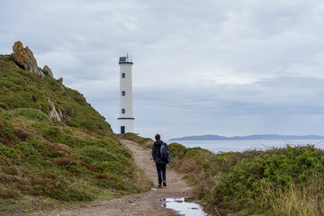 La ruta de los faros de Cabo Home,( Rías Baixas, Galicia)