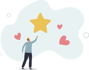 Narcissist people, extreme self involvement too much confident disorder, so proud attitude egocentric person.flat characters.