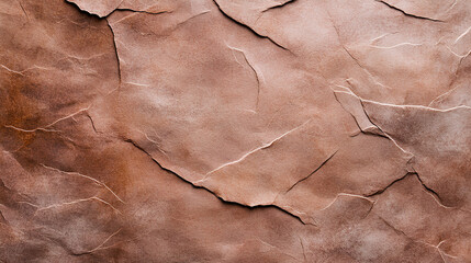 Vintage Brown Recycled Craft Paper Texture with Grunge Vignette