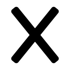 Obraz premium St.Andrew's Cross Symbol