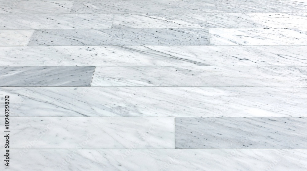 Fototapete Smooth marble texture in white and grey tones with subtle veining creating an elegant and modern design background for various applications such as advertising product photography interior design