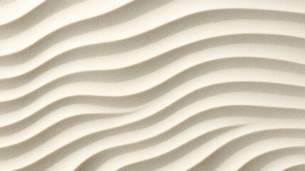 Captivating natural sand texture with fine grains and subtle wavy patterns creating a serene and organic background effect perfect for variety of design projects