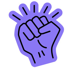 Obraz premium Strength and Power Icon