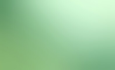 Green mint color empty minimal background with soft light.