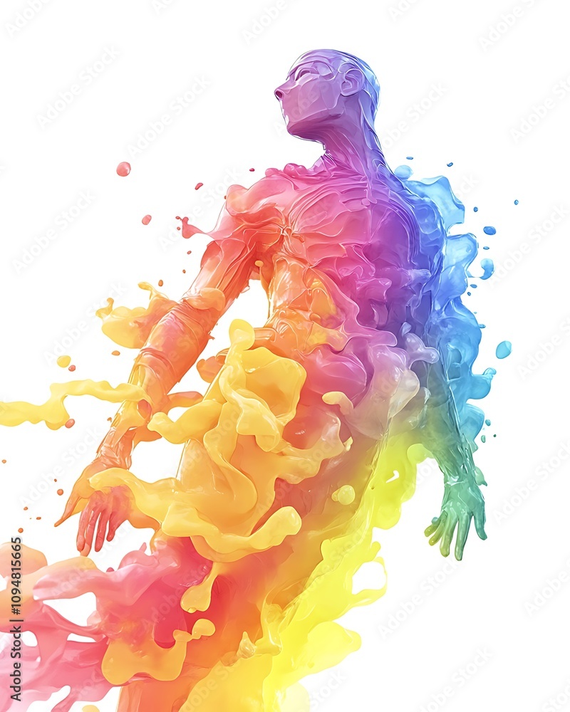 Poster animated 3d character concepts, vibrant 3d animated character concept design
