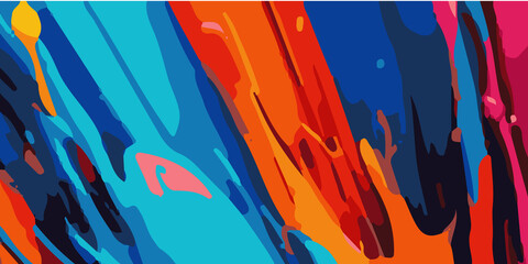 vibrant color mix background abstract wallpaper. This design features a dynamic blend of colorful paint strokes and splashes, creating a captivating, modern visual. Halloween design element concept.