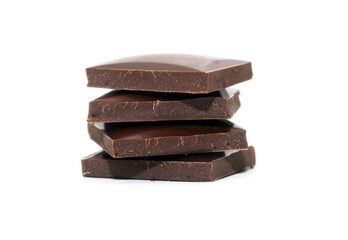 Chocolate On White