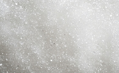 Obraz premium White Sugar Crystal Texture Close-Up